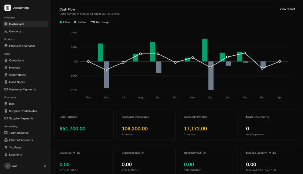 Accounting Software screenshot