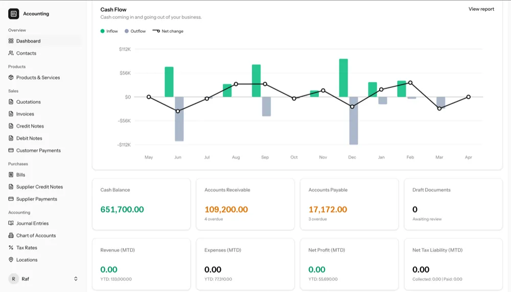 Accounting Software screenshot